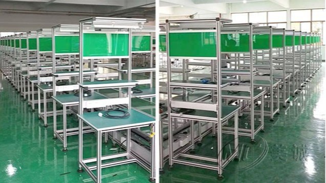 鋁型材防靜電操作臺(tái) 鋁型材防靜電操作臺(tái)